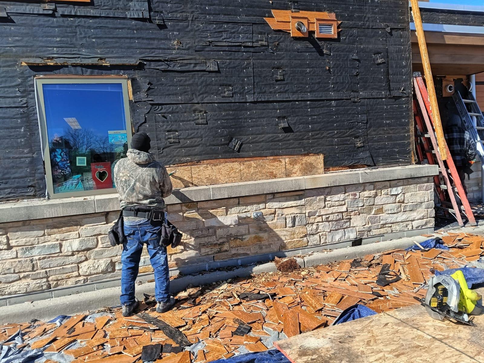 Metal Roofing Project